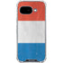 Netherlands Flag Distressed Google Pixel 9a Clear Case